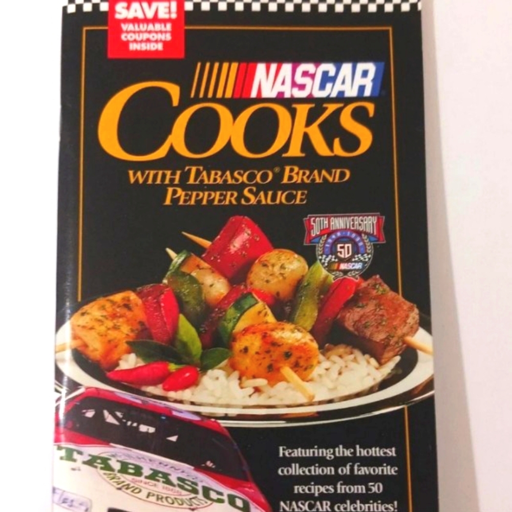 NASCAR Cooks With TABASCO Brand Pepper Sauce -Favorite Recipes from NASCAR Stars